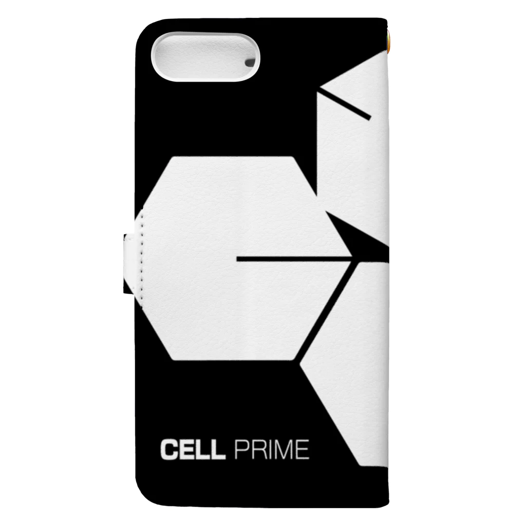 CELL PRIMEのCELLPRIME Book-Style Smartphone Case :back