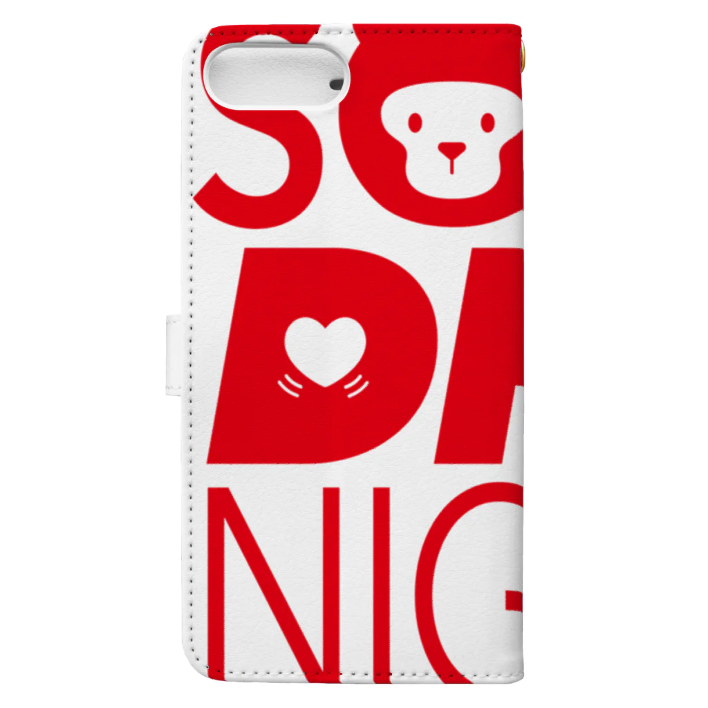 Maco's Gallery ShopのSOFT DRY NIGHT Book-Style Smartphone Case :back