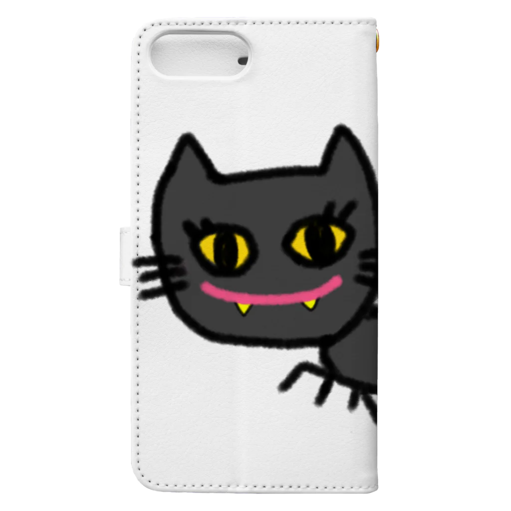 nyakkiのありねこ Book-Style Smartphone Case :back