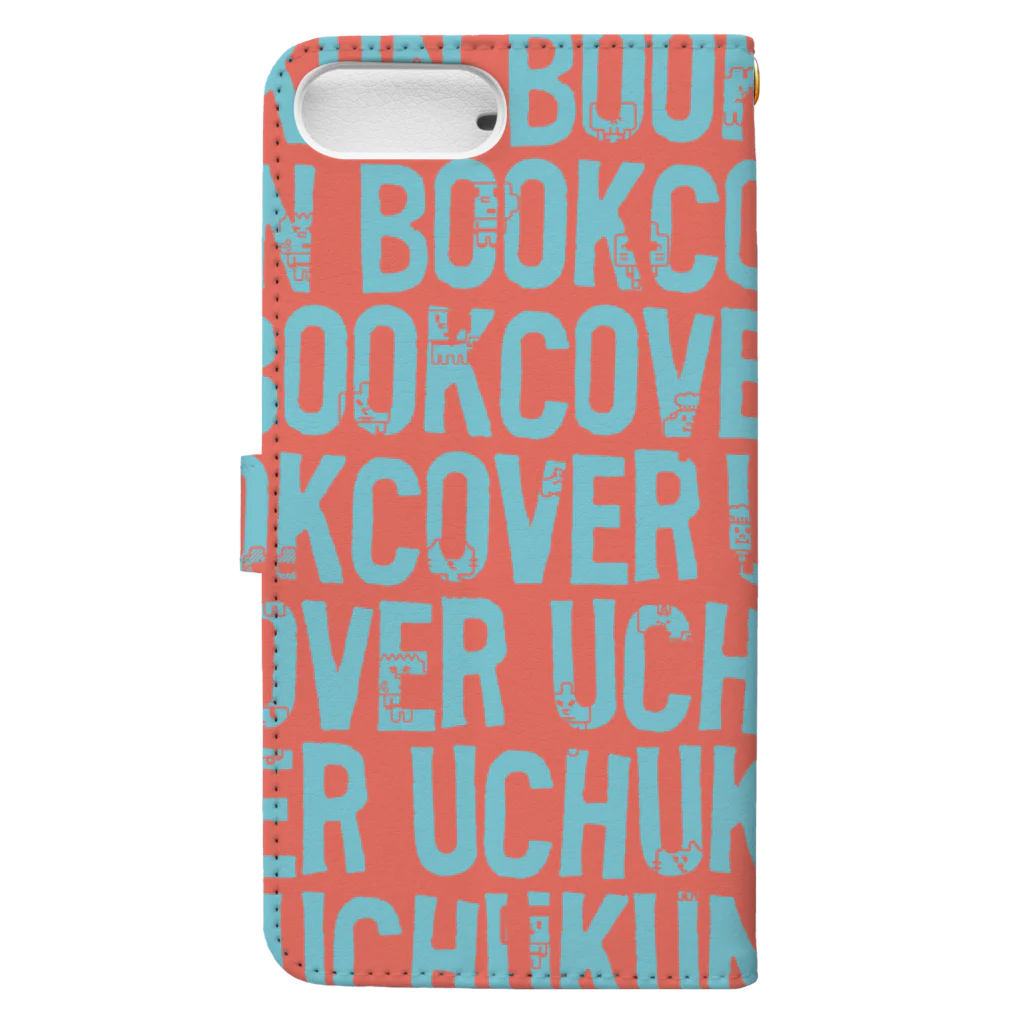 uchukunのFONTgrumUCHU Book-Style Smartphone Case :back