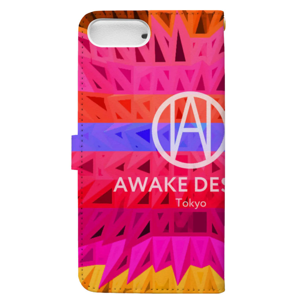 AWAKE_DESIGNのawake359 手帳型スマホケースの裏面