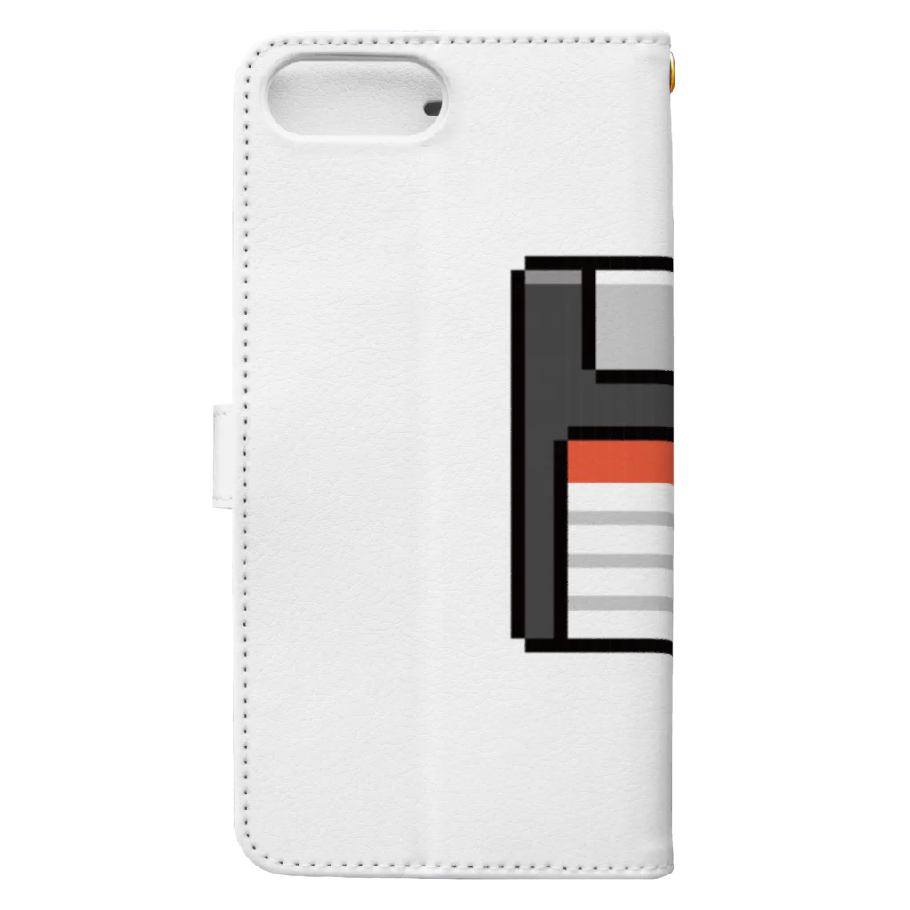 レトロヤのfloppy-disk Book-Style Smartphone Case :back