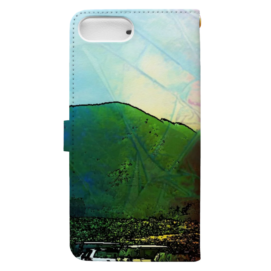 somiki100239の山と空 Book-Style Smartphone Case :back