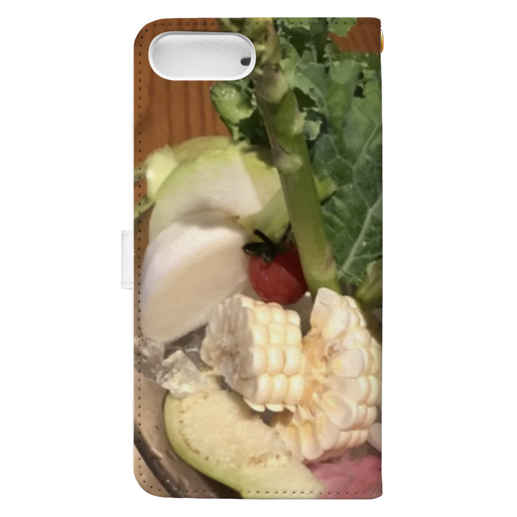 R/Rのお野菜もりもり 盛り合わせ Book-Style Smartphone Case :back