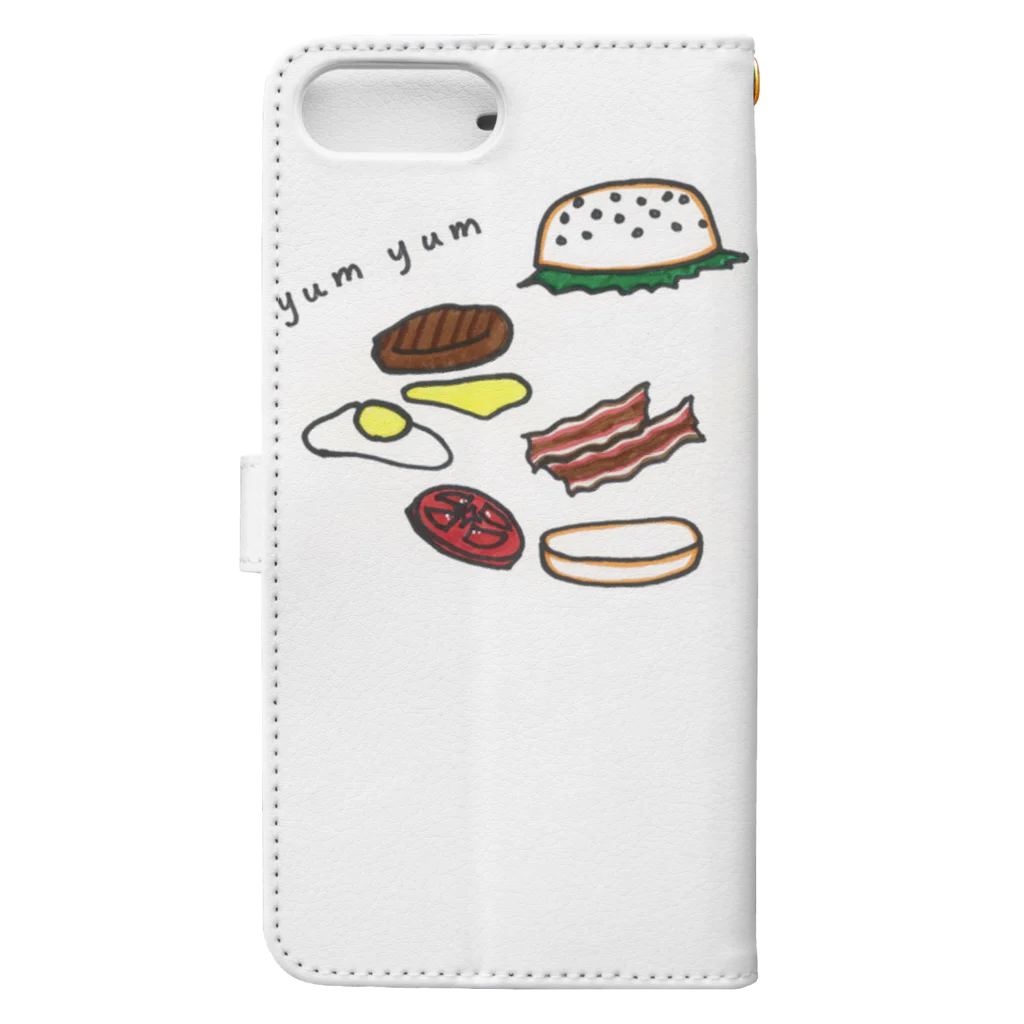 -YourStyle-のyum yum  Book-Style Smartphone Case :back