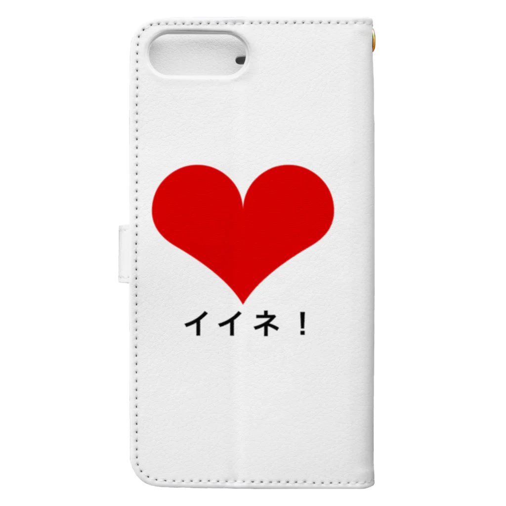 Leoneの【Leone】イイネ！ Book-Style Smartphone Case :back