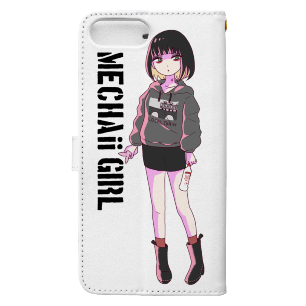 ひなっちのMECHAII GIRL vol.1 Book-Style Smartphone Case :back