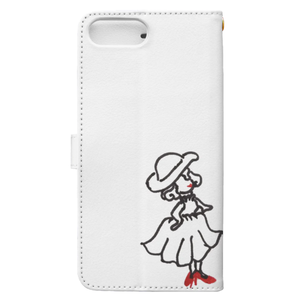 sunny_spotの紳士と淑女 Book-Style Smartphone Case :back