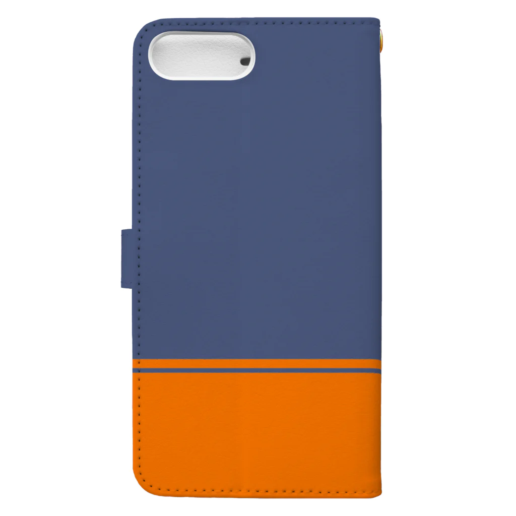 hirantoのシンプル Book-Style Smartphone Case :back