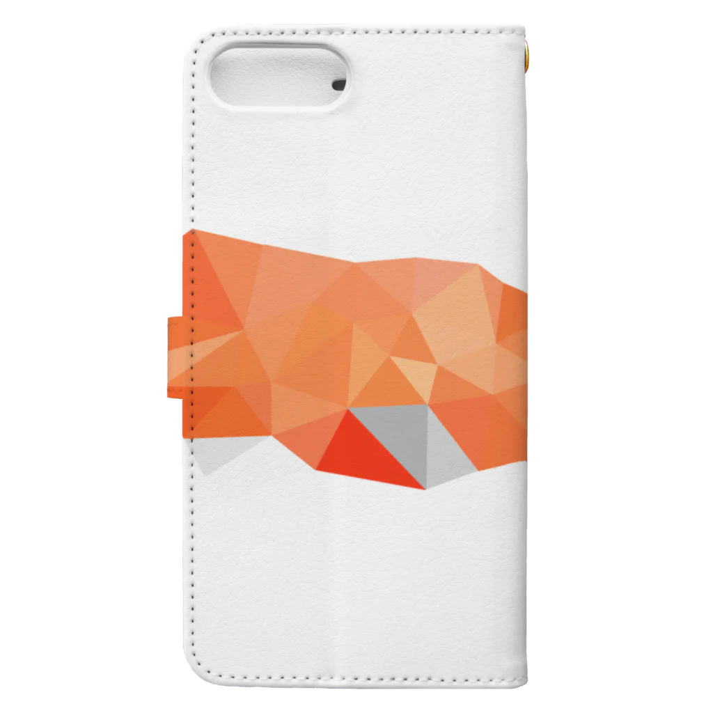 polyshopのcarrot Book-Style Smartphone Case :back