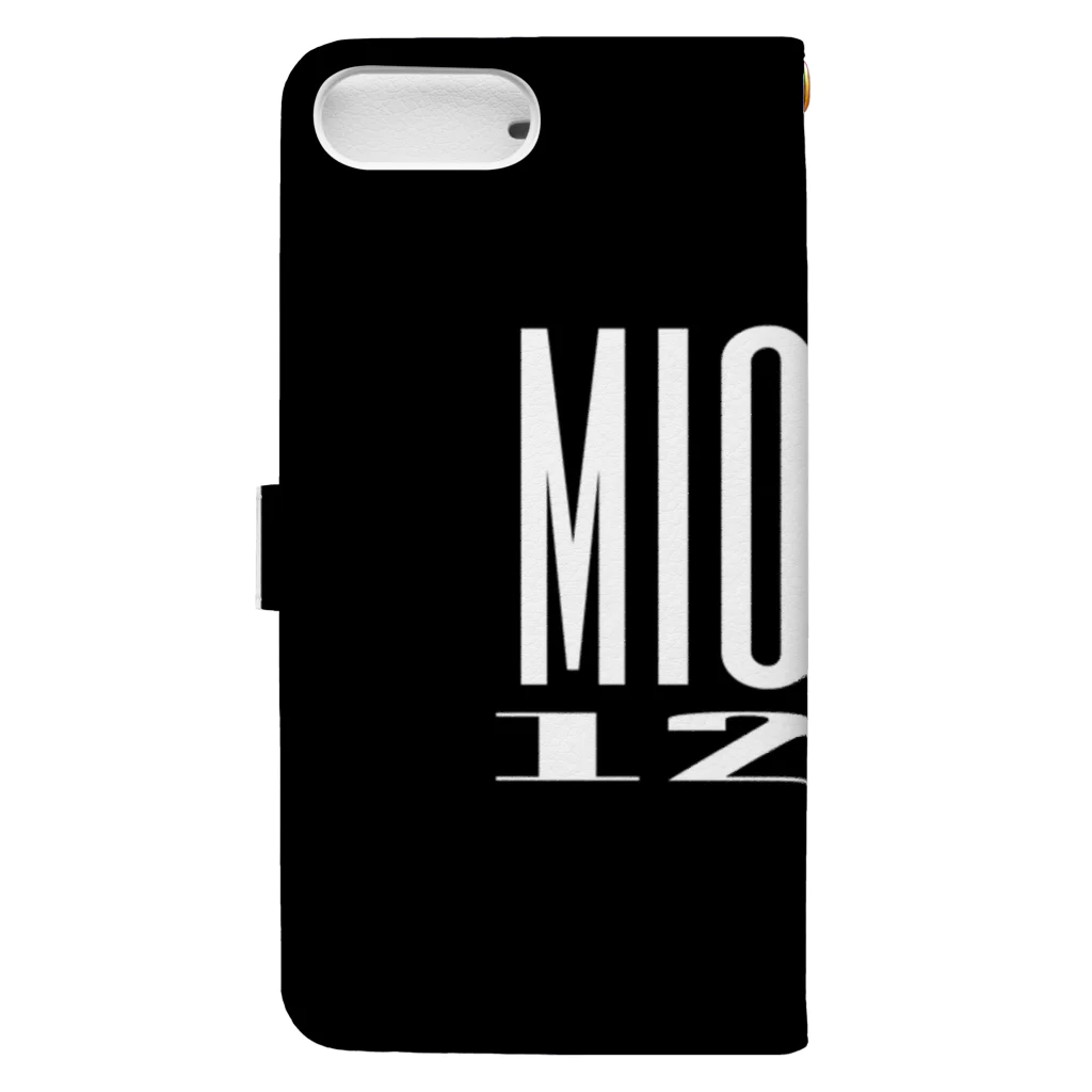 miorilyのMIORILY monotone Book-Style Smartphone Case :back