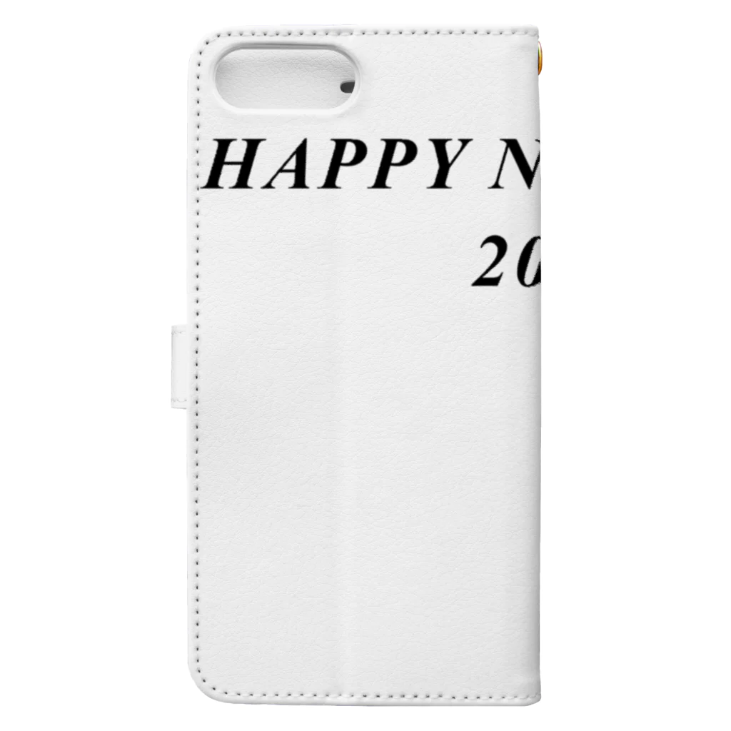 hikikomoriのHAPPY NEW YEAR 2020 Book-Style Smartphone Case :back