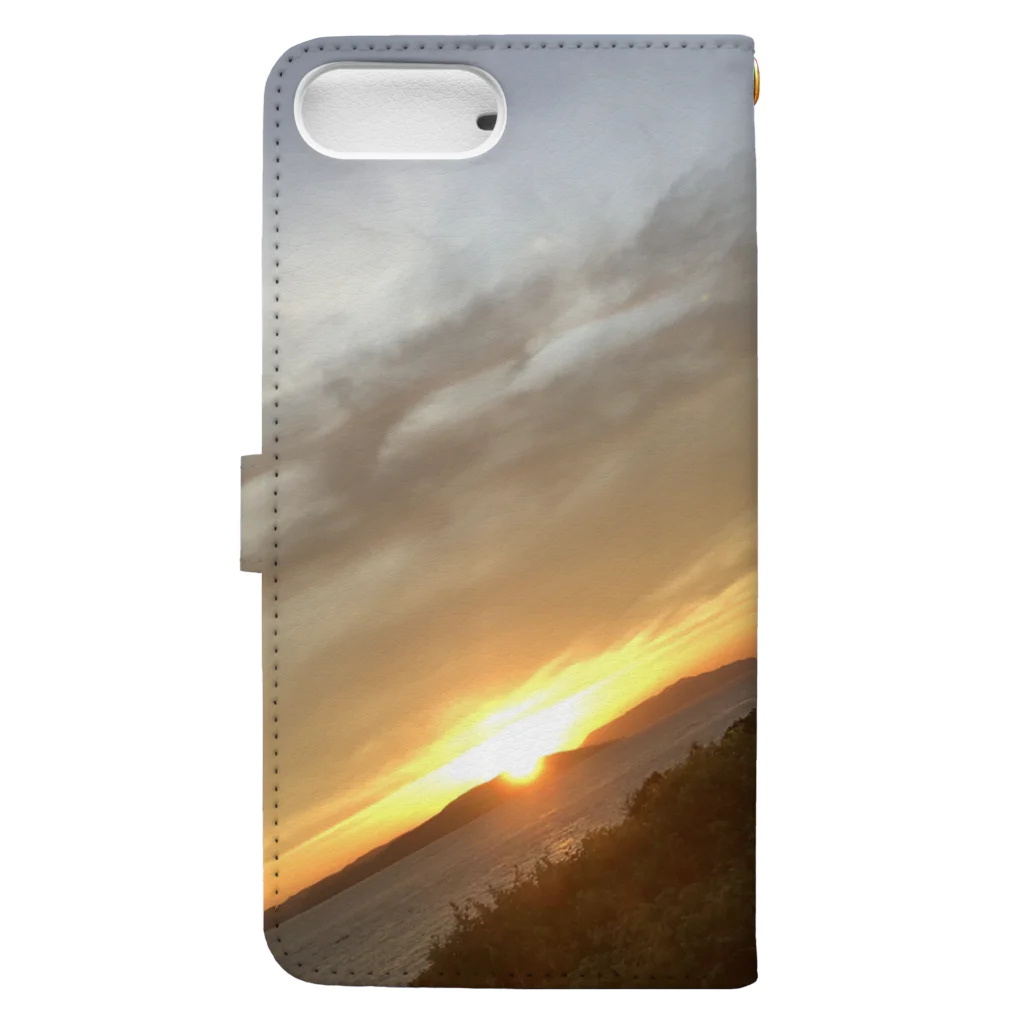 C84930742の絶景 Book-Style Smartphone Case :back