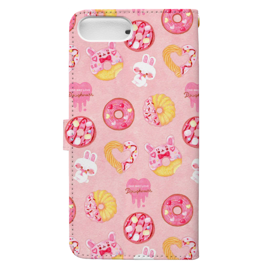 ゆかチョフのOne Way Love Doughnuts Book-Style Smartphone Case :back