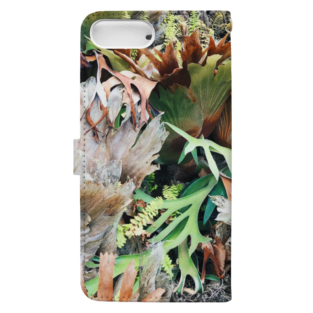 Sensesのferns Book-Style Smartphone Case :back