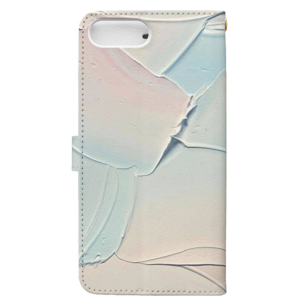 Yoshiki house 岡村芳樹のBaby asleep  Book-Style Smartphone Case :back