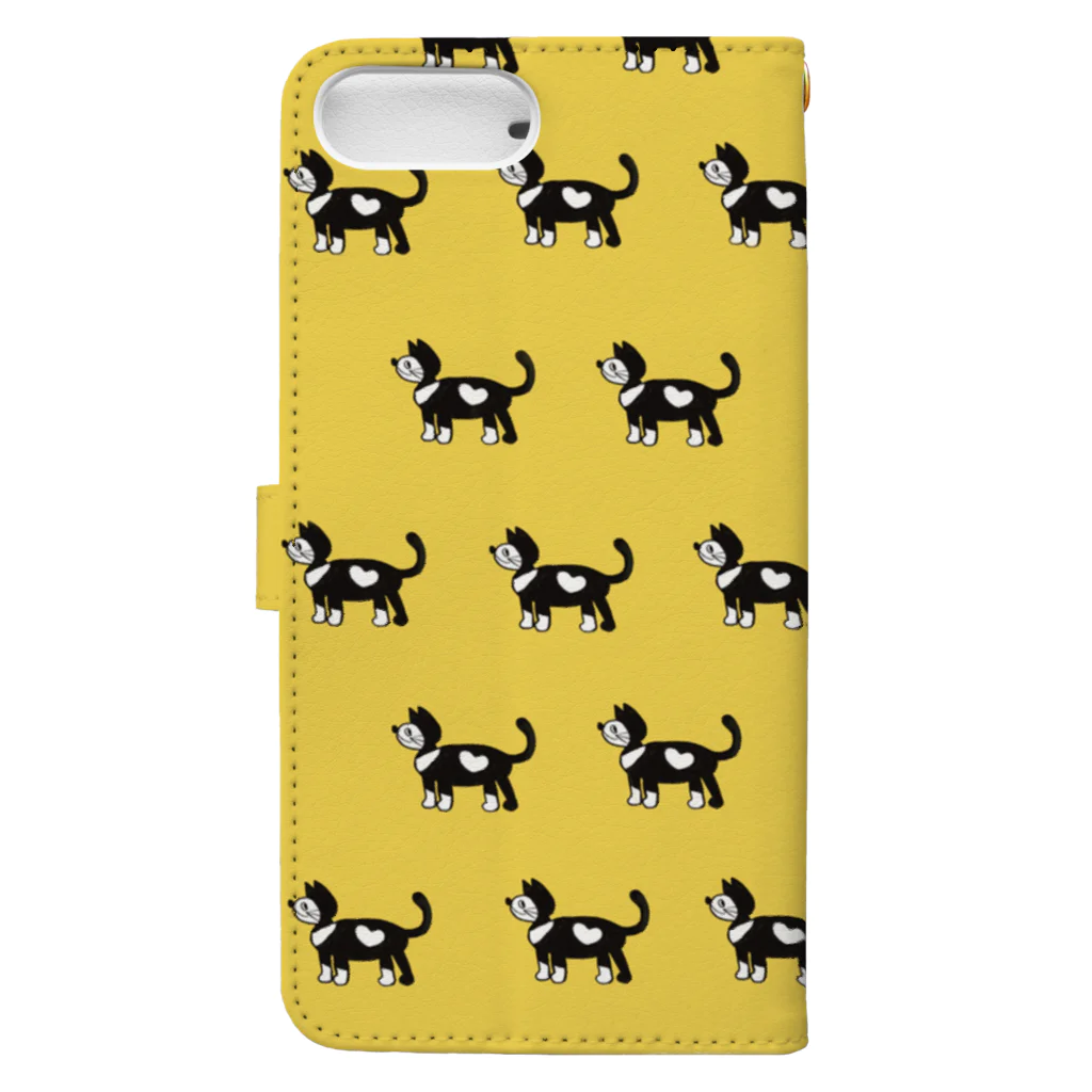 バナナ月のSpecial CAT Book-Style Smartphone Case :back