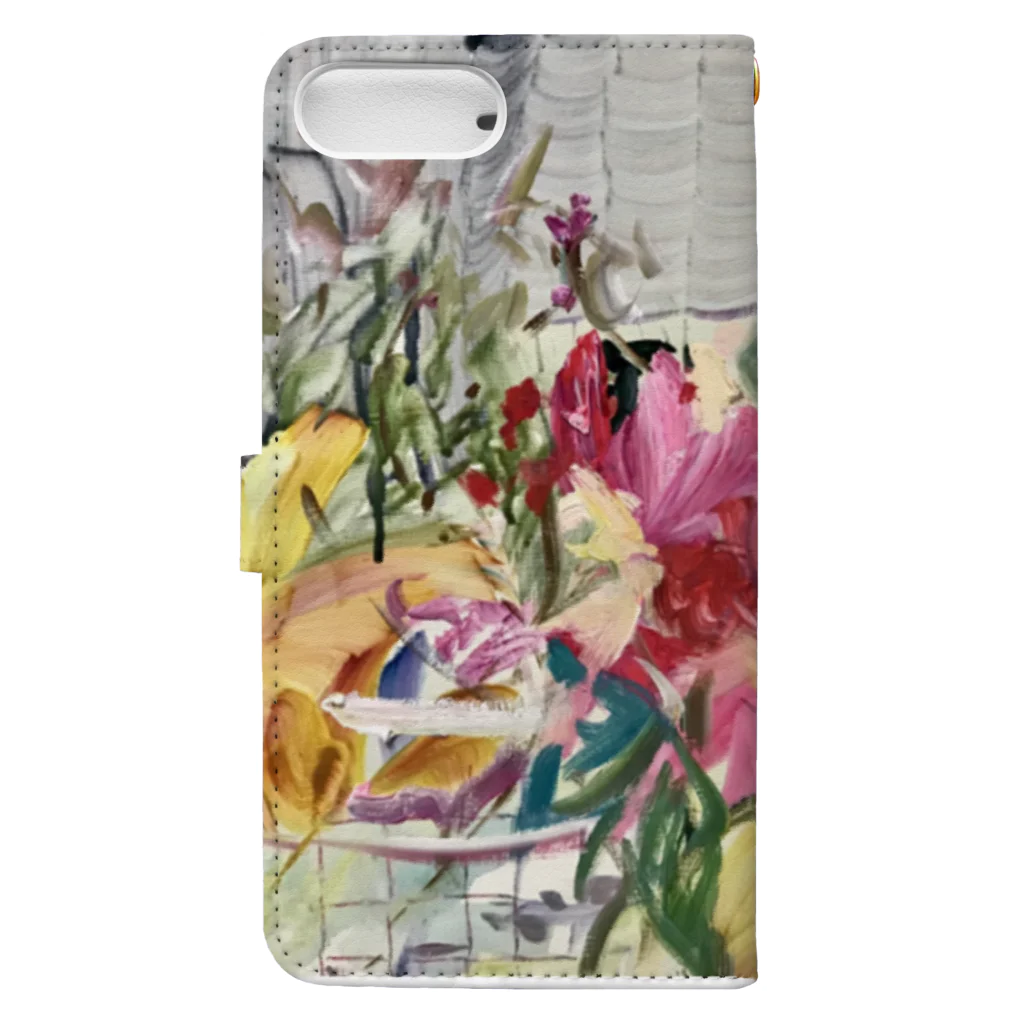 Aya Higuchiの「the hut, autumn garden🍁」Magcup Book-Style Smartphone Case :back