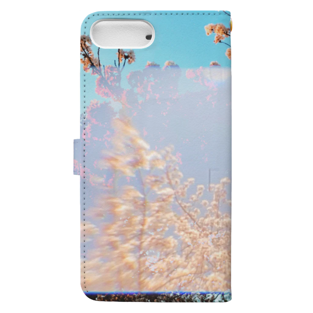 Good Vibes OnlyのFilm/Sakura Book-Style Smartphone Case :back