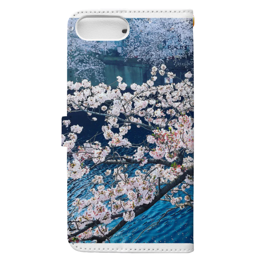 Y-styleのSAKURA Book-Style Smartphone Case :back