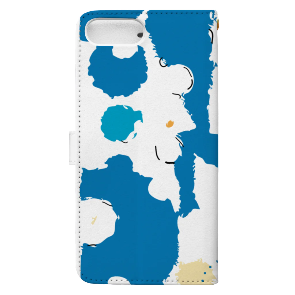 Jun1works(ジュンイチワークス)の雨をふらしに来たよ Book-Style Smartphone Case :back