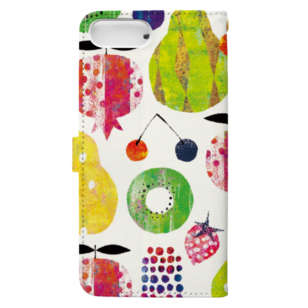 Tomoko Hayashiの旬果・MIX-1 Book-Style Smartphone Case :back