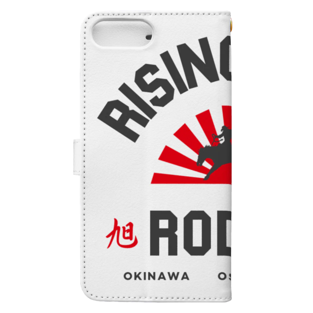 RisingSunRodeoのライジングサン・ロデオSPORT Book-Style Smartphone Case :back