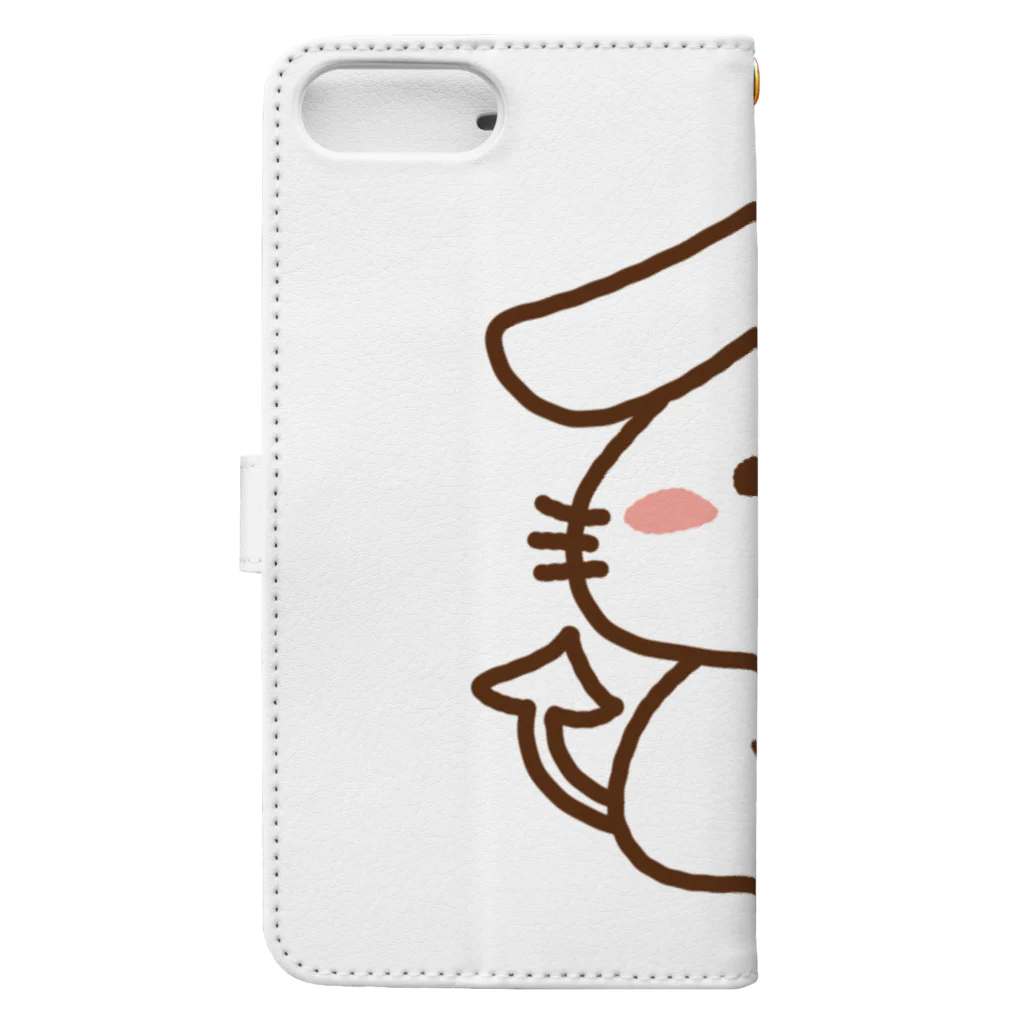 トムトムプリンのいかねこ Book-Style Smartphone Case :back