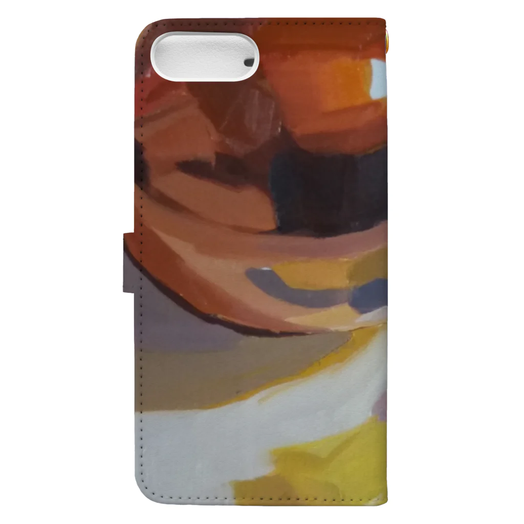 Yuri_Paintingのオーナメント＆キャンディ Book-Style Smartphone Case :back