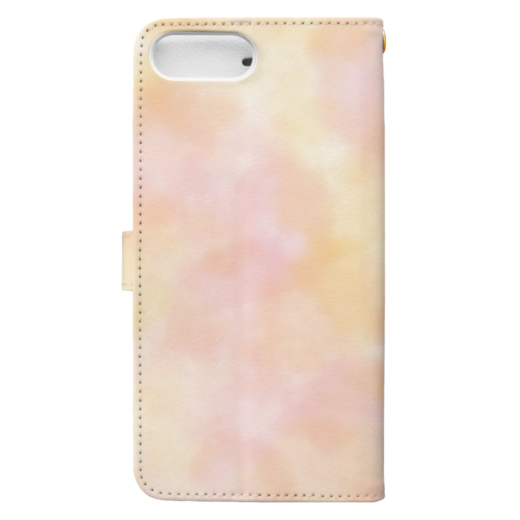 masyu＊masyuの水彩だいだい Book-Style Smartphone Case :back