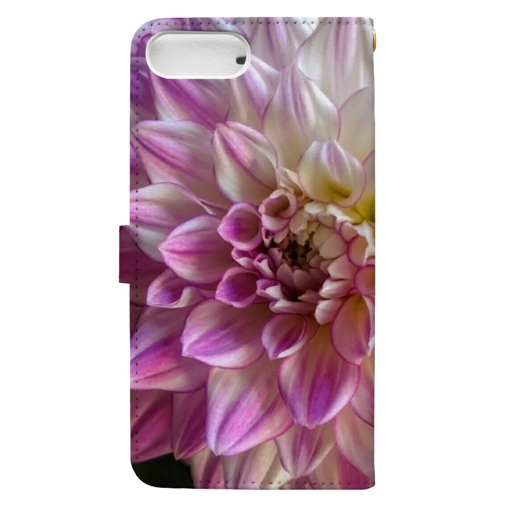 seide.blume～Ｄ＊Ｒ～のダリア Book-Style Smartphone Case :back