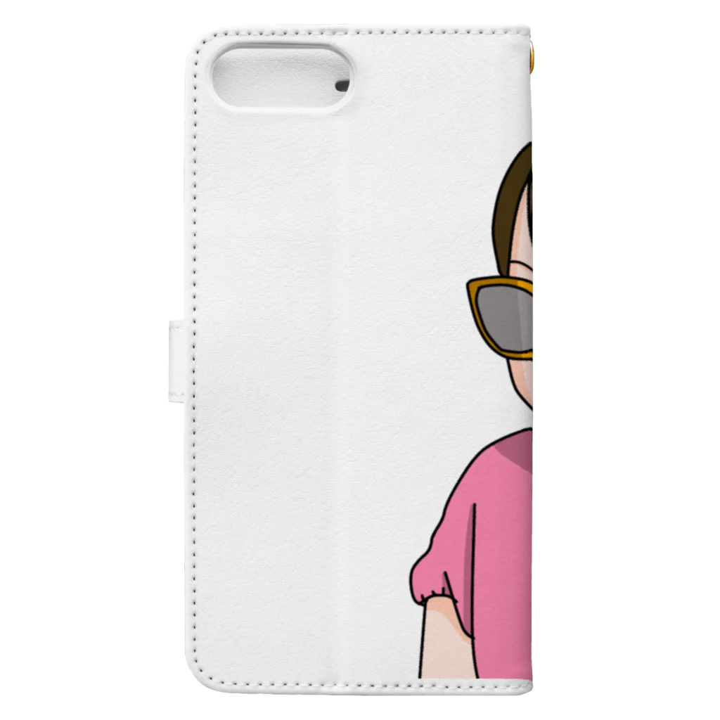 あーみゅのわる園児 Book-Style Smartphone Case :back