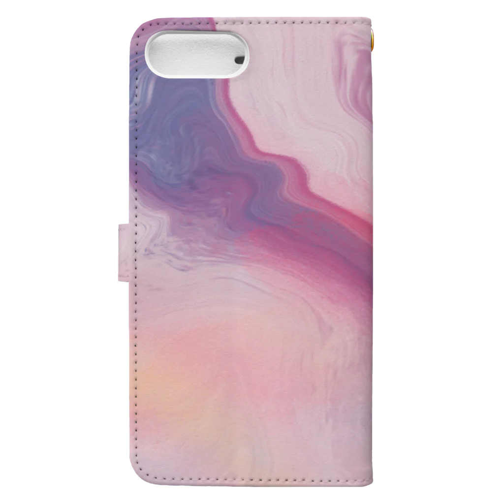 MARBLE LatteのUniverse_case_a Book-Style Smartphone Case :back