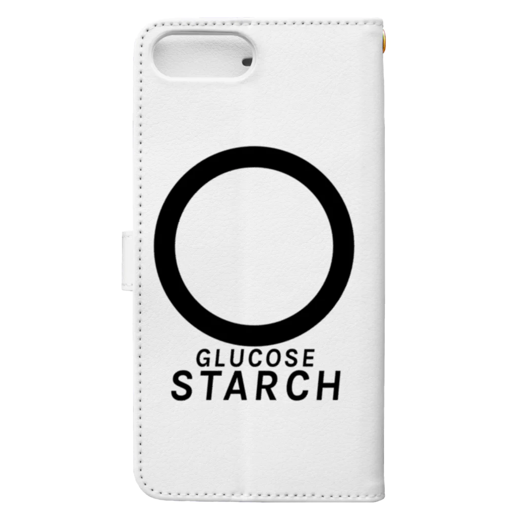 SOH_Ebamachi_Hopeのグルコースターチ麺 Book-Style Smartphone Case :back