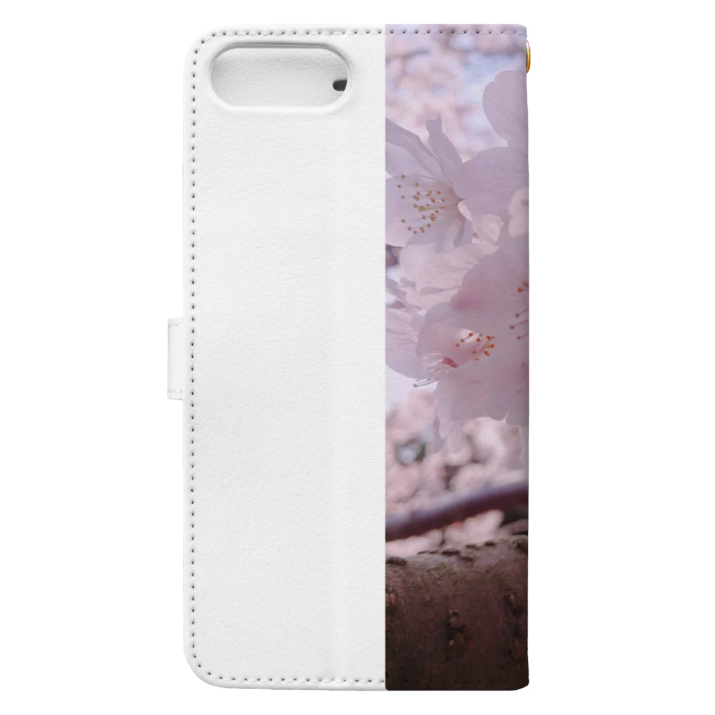 rheeyuichiの桜 Book-Style Smartphone Case :back