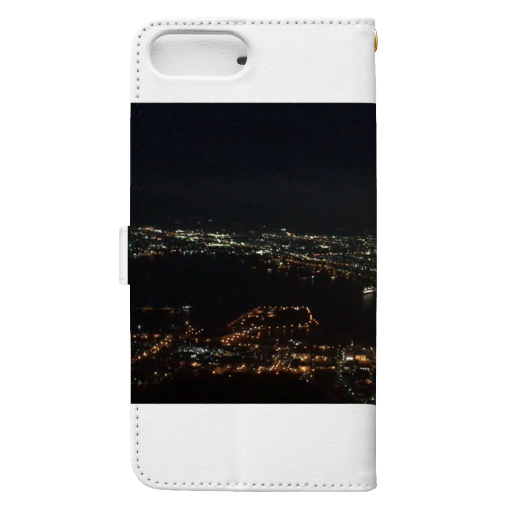 nana05の夜景 Book-Style Smartphone Case :back