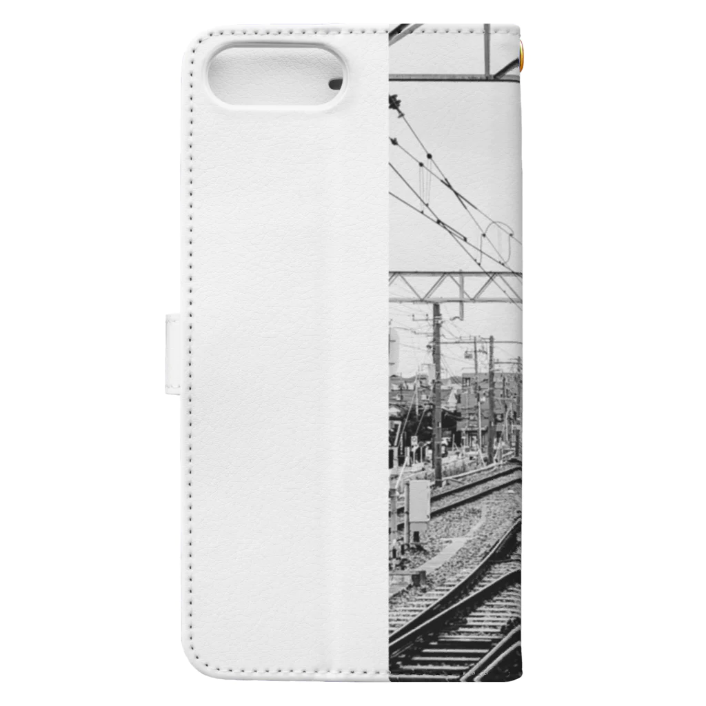 Valleyのjunction Book-Style Smartphone Case :back