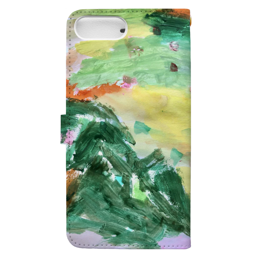 mikoma-ART-の2020年7月 Book-Style Smartphone Case :back