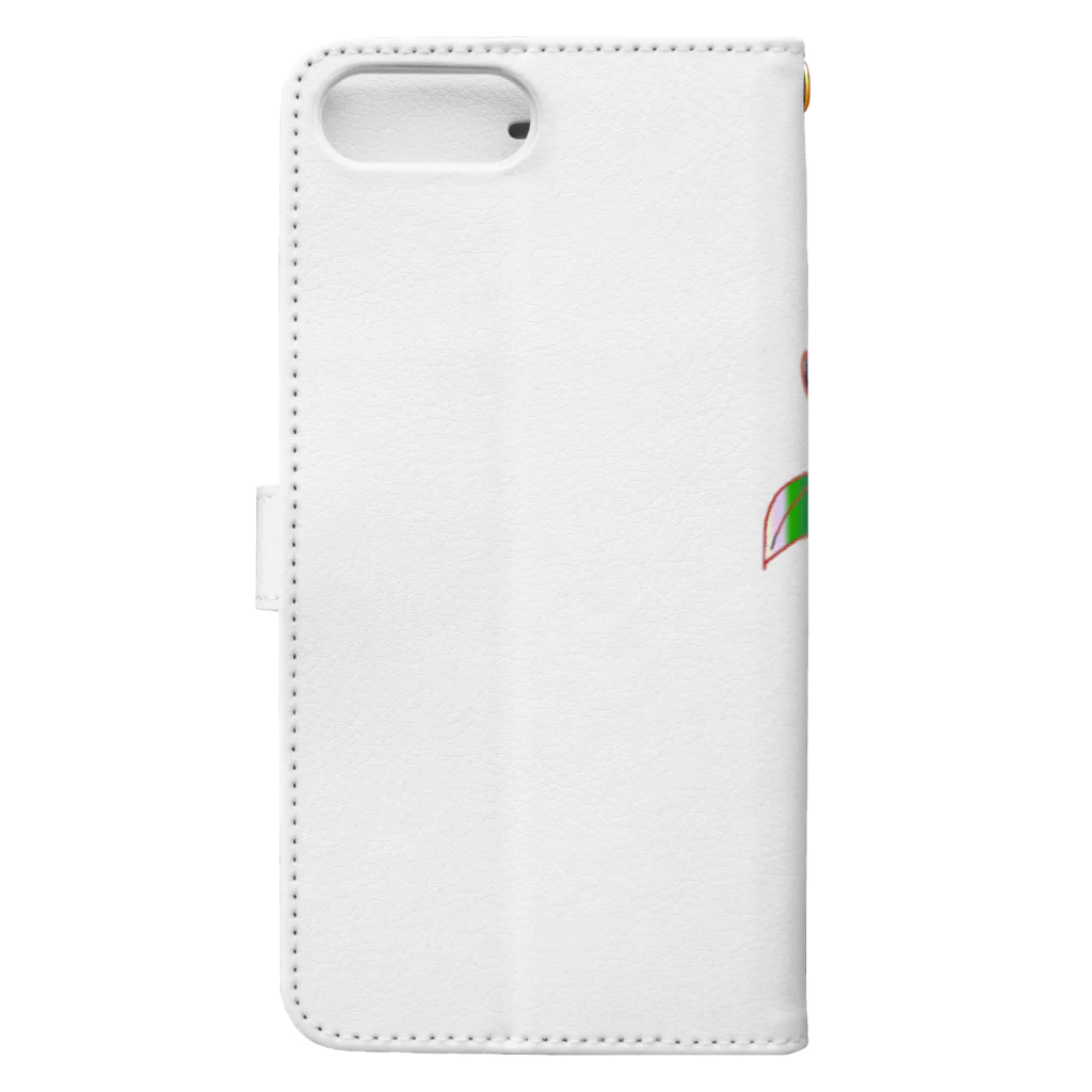 Luar （ルアー）のHeart and Rose Book-Style Smartphone Case :back