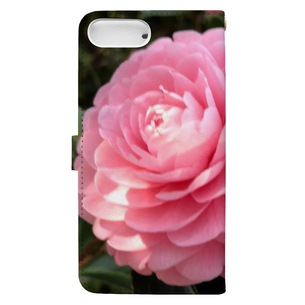 フラワーライフ💐🌹の花柄グッズ💐 Book-Style Smartphone Case :back