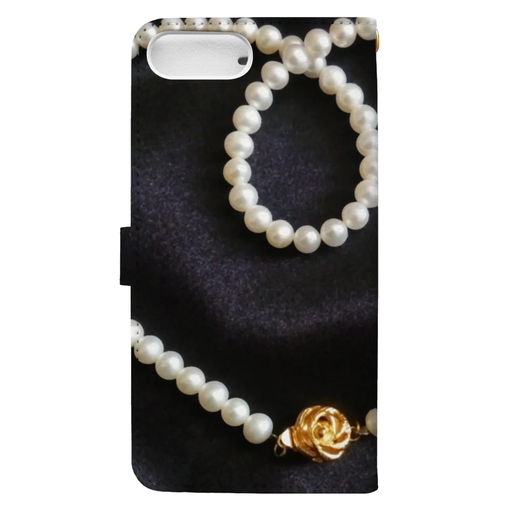 アトリエことらのpearlⅡ Book-Style Smartphone Case :back