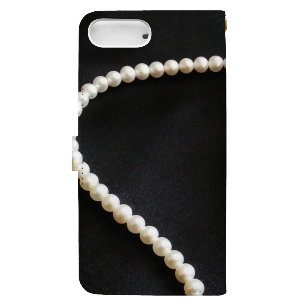 アトリエことらのpearlⅣ Book-Style Smartphone Case :back