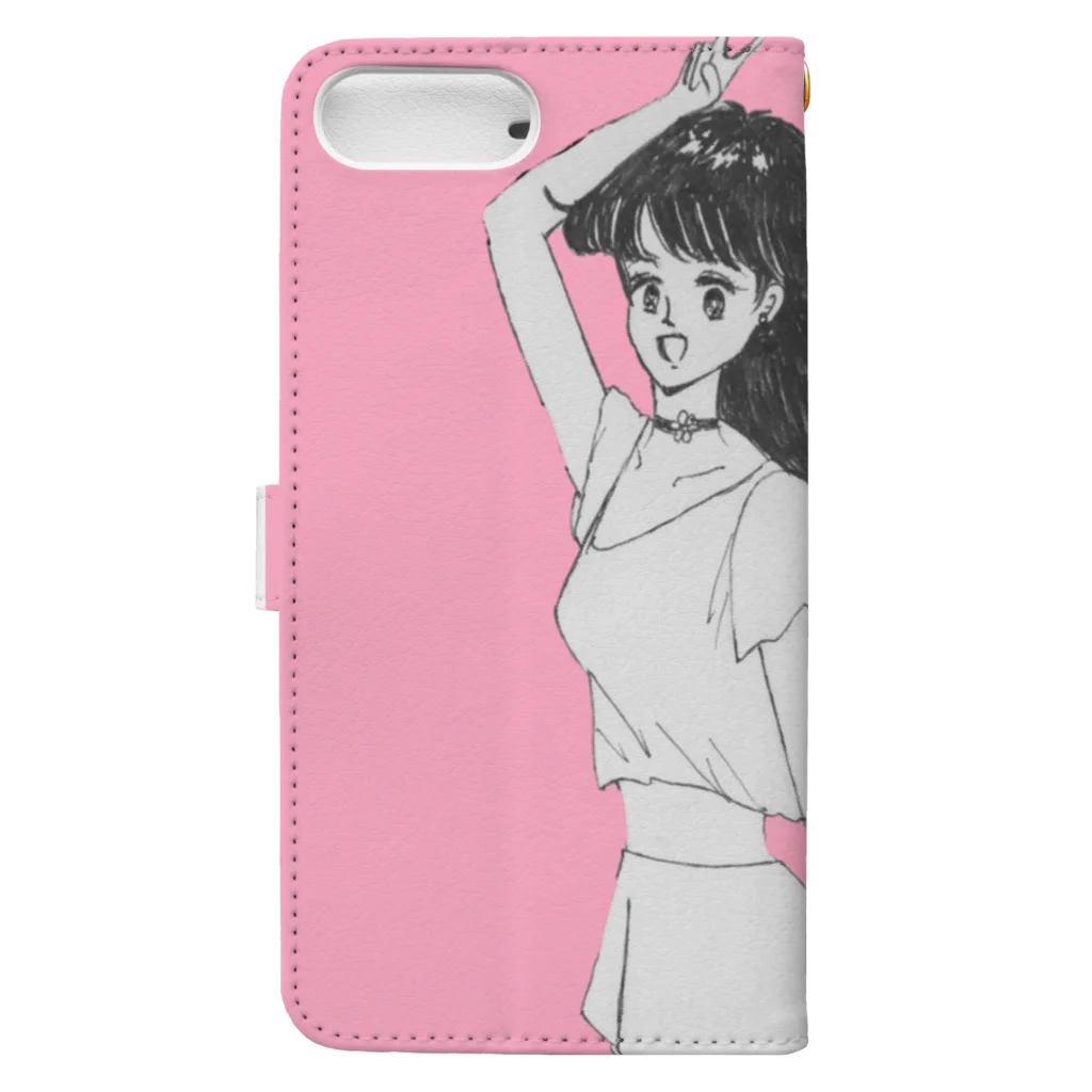 ひよこ工房のいつまでも一緒！ Book-Style Smartphone Case :back