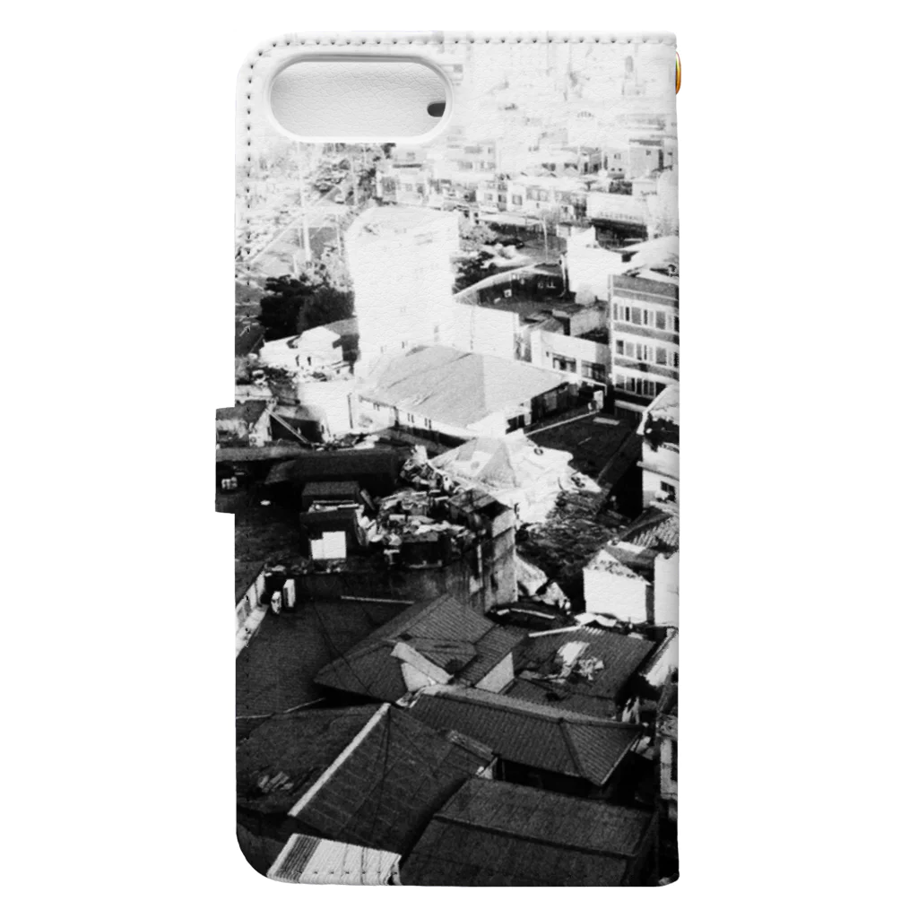 コロコロshopの屋根@韓国 Book-Style Smartphone Case :back