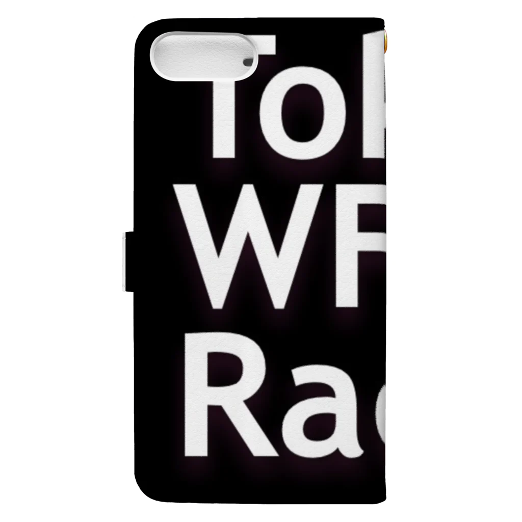 Tokyo WFH RadioのTokyo WFH Radio goods Book-Style Smartphone Case :back