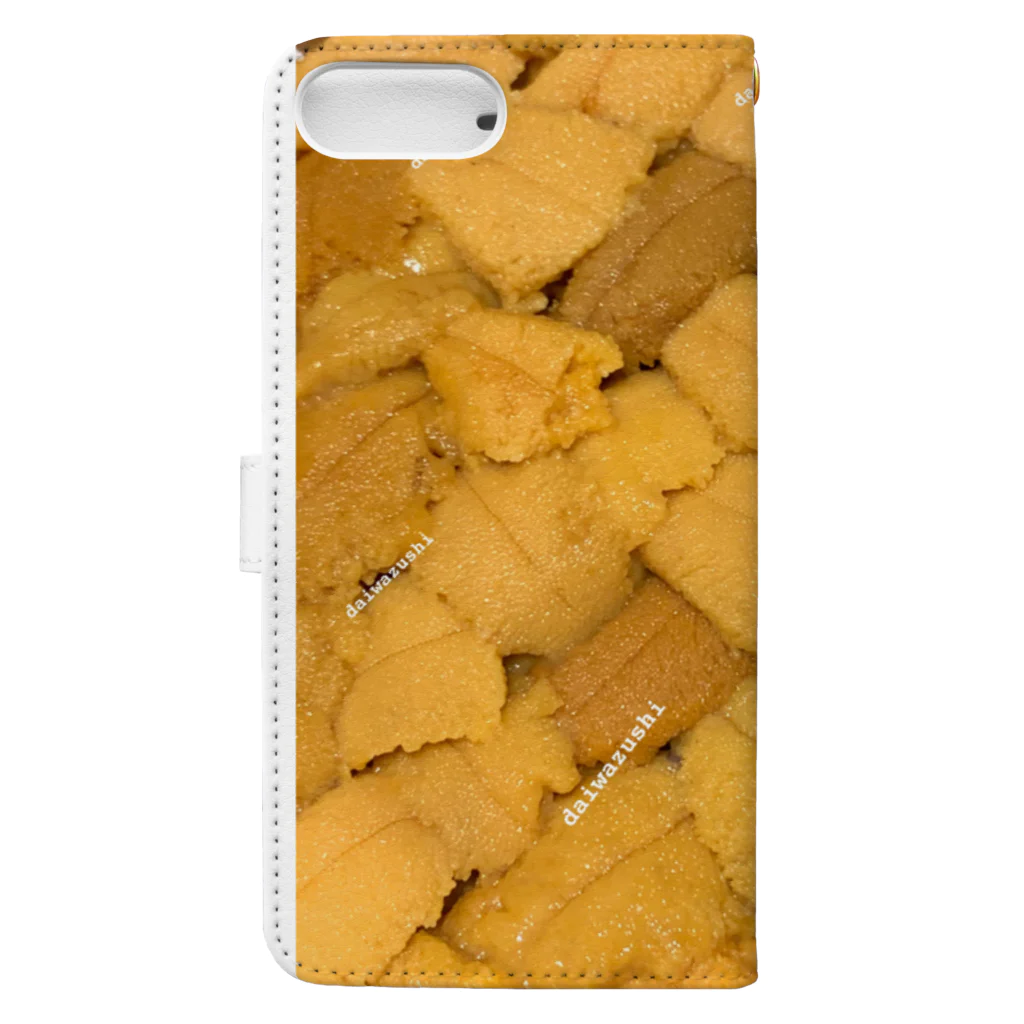 大和寿司のSushiiiiiのUniiiii Book-Style Smartphone Case :back