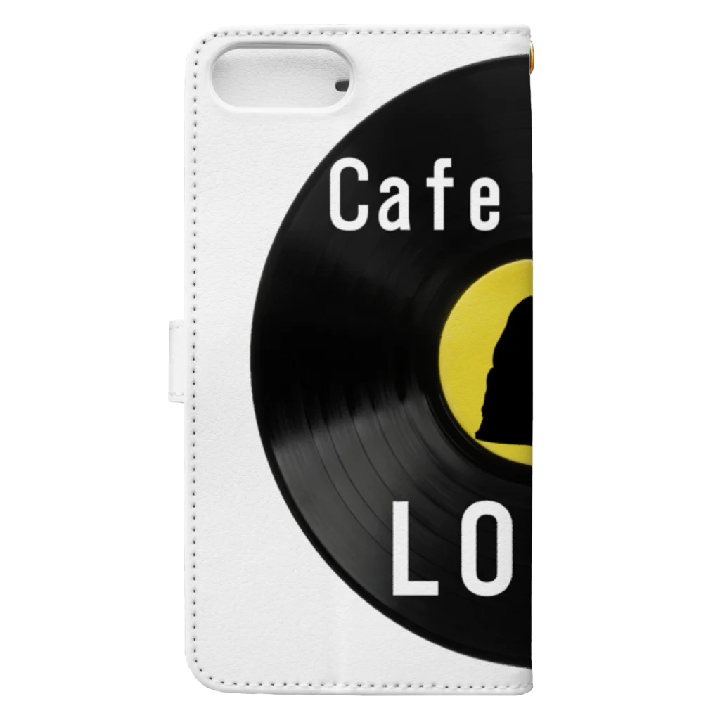 喫茶店員のLODIN Book-Style Smartphone Case :back