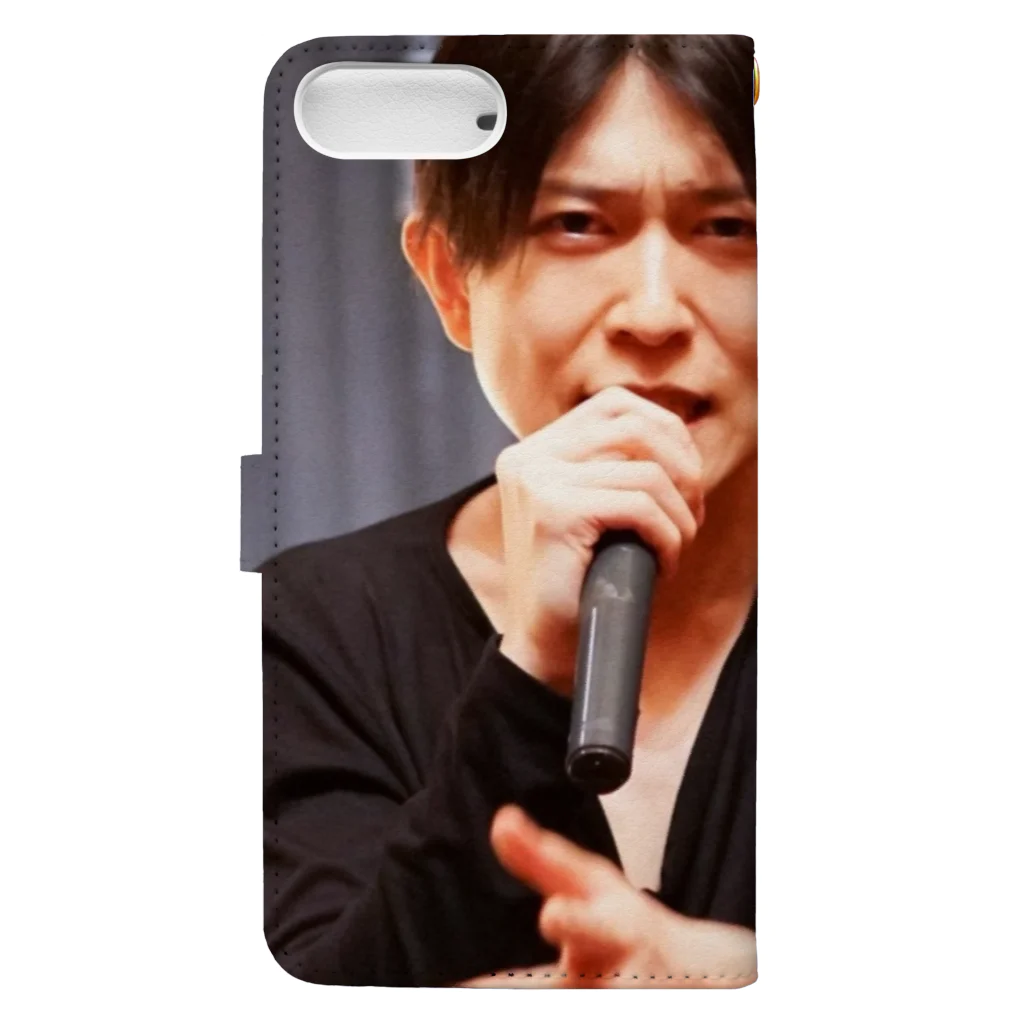 愛の革命家【後藤輝樹】の後藤輝樹シコらせてLIVE Tシャツ 手帳型スマホケースの裏面