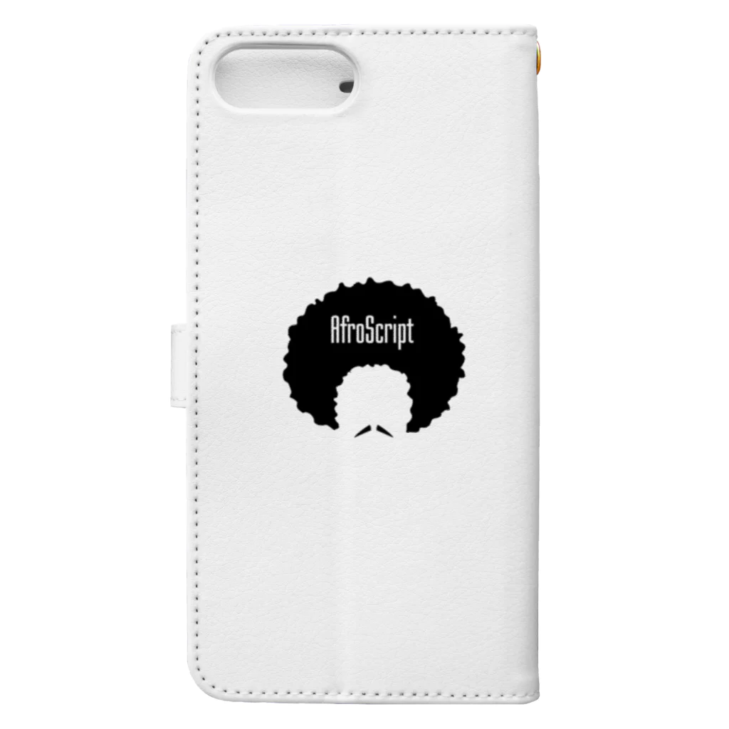 afroscriptのafroscript Book-Style Smartphone Case :back