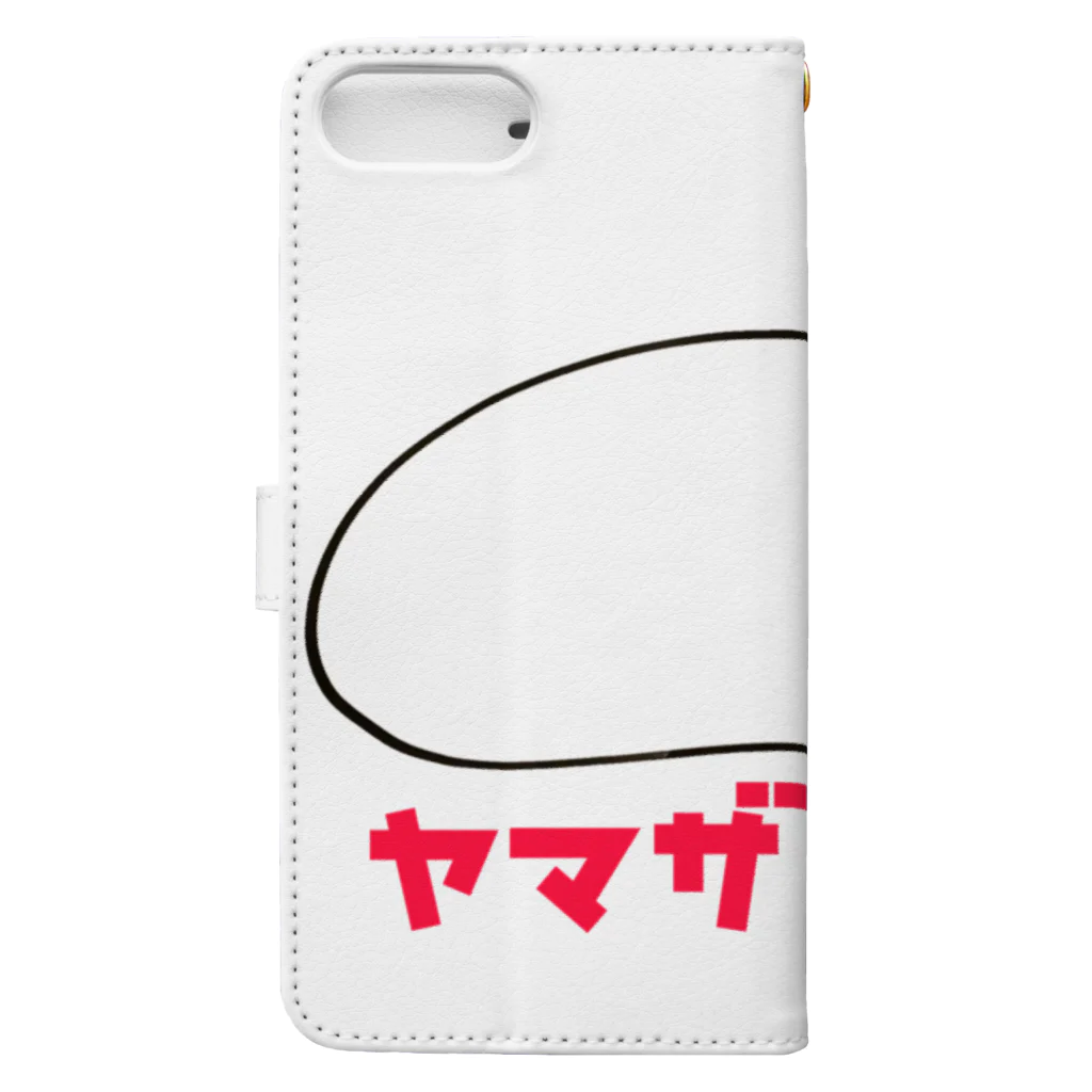 彩羽 匠 takumi irohaのヤマザキトド Book-Style Smartphone Case :back